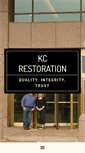 Mobile Screenshot of kcrestoration.com